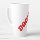 BOOM Professioneel elegante moderne minimalistisch Latte Mok (Linkerhoek)