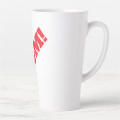 BOOM Professioneel elegante moderne minimalistisch Latte Mok (Rechts)