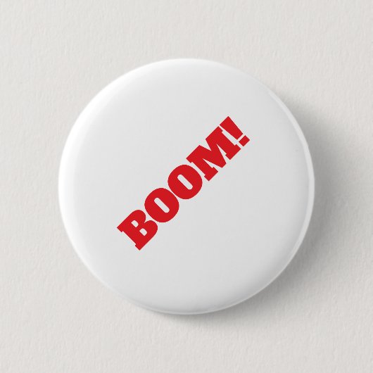 BOOM Professioneel elegante moderne minimalistisch Ronde Button 5,7 Cm (Voorkant)