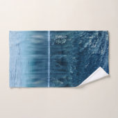 Boom reflectie in meer #2 #cabine #wall #decor bad handdoek (Handdoek)