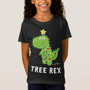 Boom Rex Animal Pun Funny Dinosaur Kerstpaja T-shirt