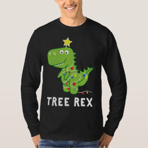 Boom Rex Animal Pun Funny Dinosaur Kerstpaja T-shirt