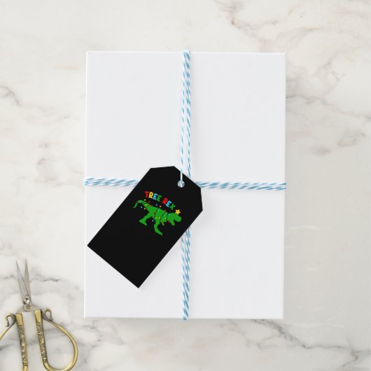 Boom Rex Cadeaulabel (Met Touw)