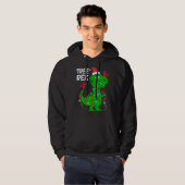 Boom Rex Funny Dinosaur Gift Cute Dino Kerstmis Hoodie (Voorkant volledig)