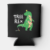 Boom Rex Funny Kerstmis Tyrannosaurus Rex Dinosau Blikjeskoeler (Voorkant)