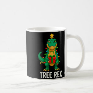Boom Rex Grappige Dinosaurus Kerstmis Koffiemok