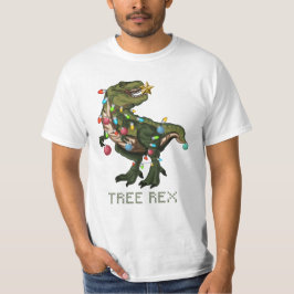 Boom Rex-kerstdinosaurus T-shirt