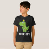 Boom Rex kerstt-shirt T-shirt (Voorkant volledig)