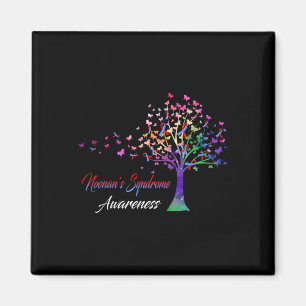 Boom Ribbon Noonan's Syndrome Awareness Magneet