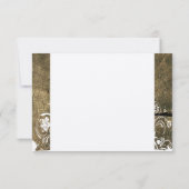 Boom Rings Shabby Lace bedankt je notities (Achterkant)