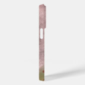 Boom rode vogel geschilderde kunst bleke roze Case-Mate iPhone case (Achterkant / Rechts)