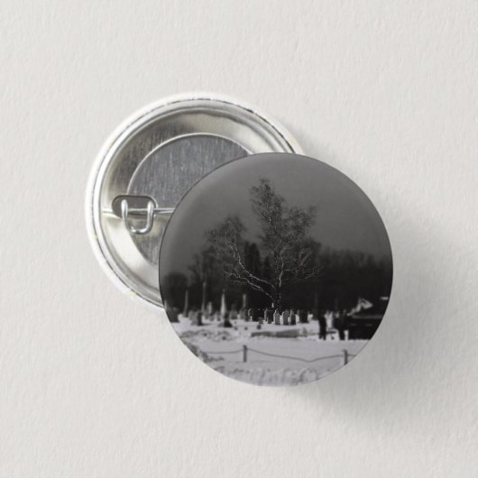 Boom Ronde Button 3,2 Cm (Voorkant /achterkant)