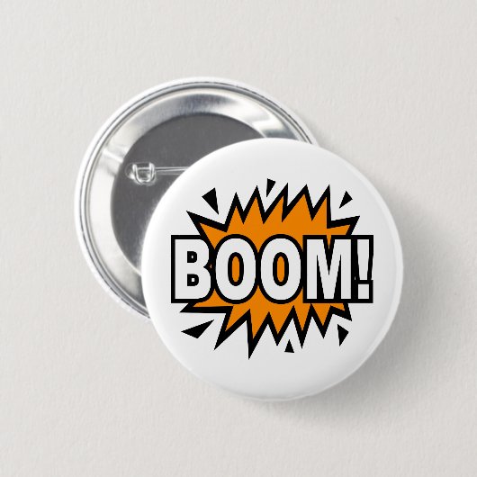 Boom Ronde Button 5,7 Cm (Voorkant /achterkant)