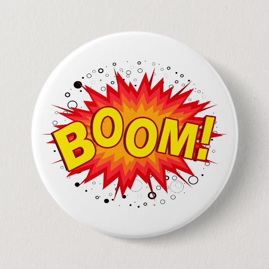 Boom! Ronde Button 7,6 Cm (Voorkant)