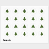 boom ronde sticker (Vel)