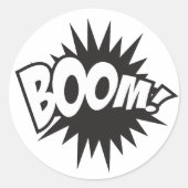 Boom Ronde Sticker (Voorkant)
