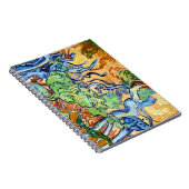 Boom Roots (1890) botanische kunst Van Gogh spiraa Notitieboek (Rechterzijde)