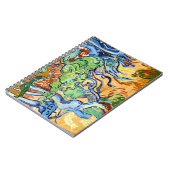 Boom Roots (1890) botanische kunst Van Gogh spiraa Notitieboek (Linkerzijde)