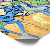 Boom Roots (1890) Vincent Van Gogh botanical Art Poster (Hoek)