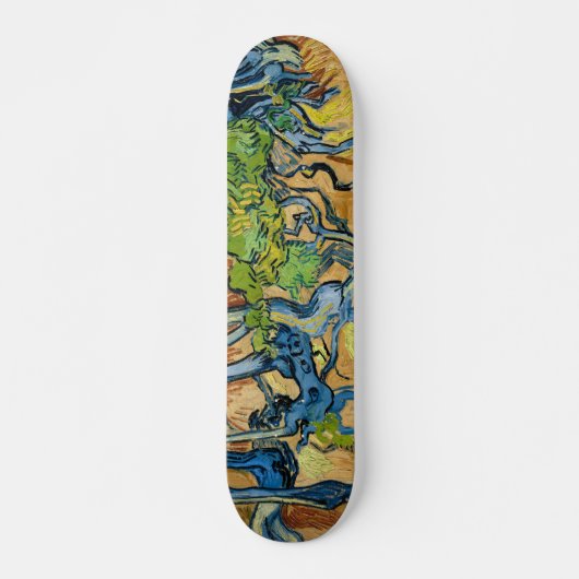 Boom Roots van Vincent van Gogh (juli 1890) Skateboard (Voorkant)