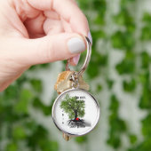 Boom Roots werken diepgaand voor familieSleutelhan Sleutelhanger (Hand)