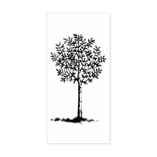  boom rubberstempel (Afrduk)