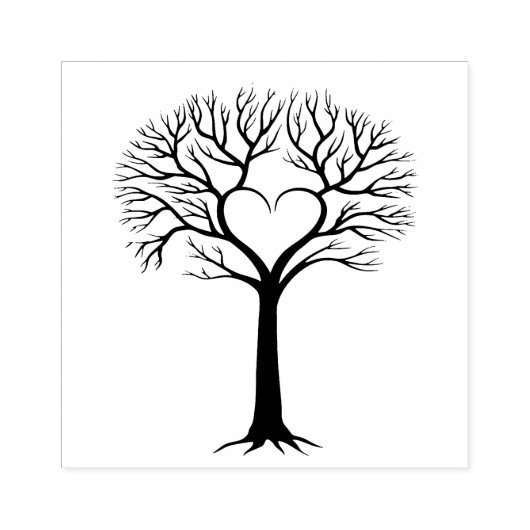 Boom Rubberstempel (Afrduk)