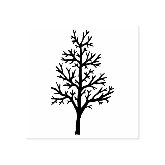 Boom rubberstempel, bloemenrubberstempel, bladeren rubberstempel (Afrduk)