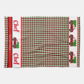 Boom Ruck Chef Red Green Holiday Pset Theedoek (Horizontaal)