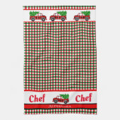 Boom Ruck Chef Red Green Holiday Pset Theedoek (Verticaal)