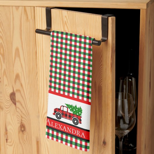 Boom Ruck Chef Red Green Holiday Pset Theedoek (Derde Gevouwen)