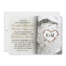 Boom Rustic Wedding Invitations