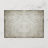 Boom rustieke bruiloft accommodaties kaarten (Achterkant)