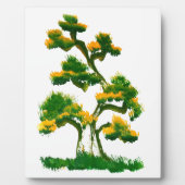 Boom schilderen op olifant fotoplaat (Voorkant)