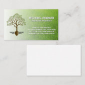 Boom Schop Logo | Gras maaien | Tuinieren Visitekaartje (Voorkant / Achterkant)