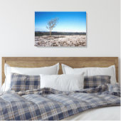 Boom Scout Scar Old Man of Coniston background Canvas Afdruk (Insitu (Slaapkamer))