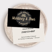 Boom service en verwijdering | Stompslijpsel Visitekaartje