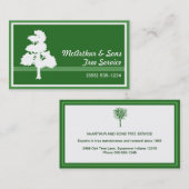 Boom Services Nursery Center Landscaping Visitekaartje (Voorkant / Achterkant)