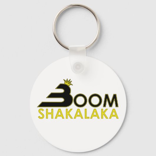 Boom Shakalaka Sleutelhanger (Voorkant)