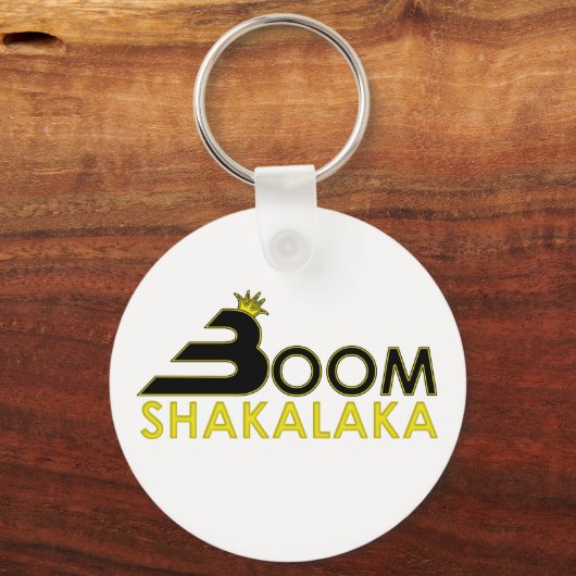 Boom Shakalaka Sleutelhanger (Voorkant)