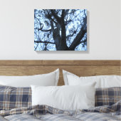Boom Silhouet Fotografie Canvasprint Canvas Afdruk (Insitu (Slaapkamer))