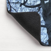 Boom Silhouette-fotograaf Mousepad Muismat (Hoek)
