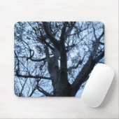 Boom Silhouette-fotograaf Mousepad Muismat (Met muis)