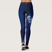 Boom Silhouette in de Leggings van het koninklijke (Achterkant)