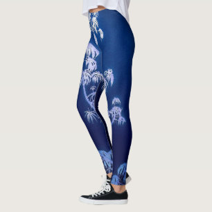 Boom Silhouette in de Leggings van het koninklijke