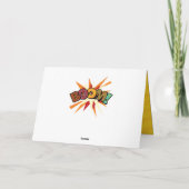 BOOM Sla de Pop van het stripboek van de Datum van Aankondiging (Achterkant)