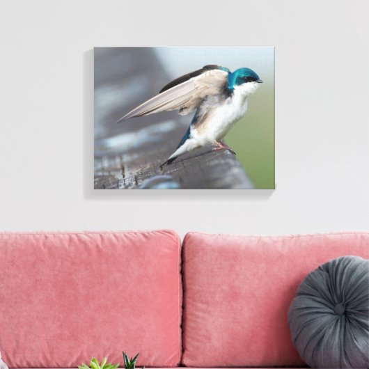 Boom-slikstrek Canvas Afdruk (Insitu (Woonkamer))