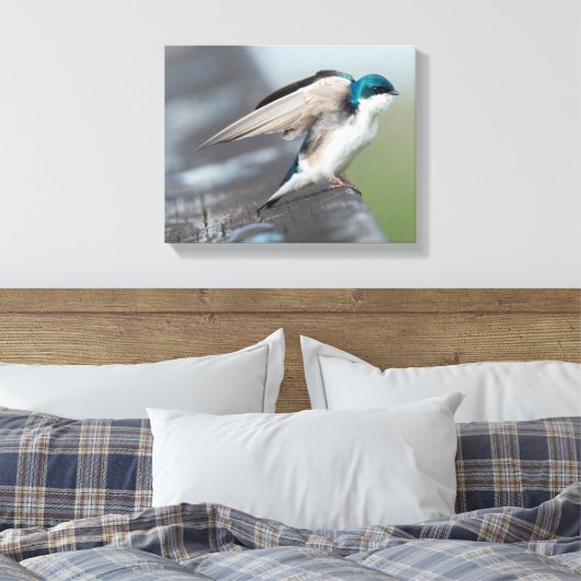 Boom-slikstrek Canvas Afdruk (Insitu (Slaapkamer))