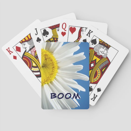 BOOM Speelkaarten Madeliefje Bloemendeck (Achterkant)