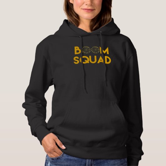 Boom Squad  July 4th Hoodie (Voorkant)